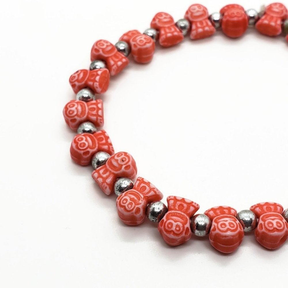 Orange Monkey Charm Friendship Bracelet FREE WITH ANY BUNDLE